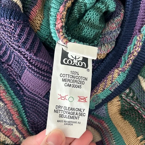 VTG Tundra Canada Coogi Cotton Sweaters - Picture 8 of 13
